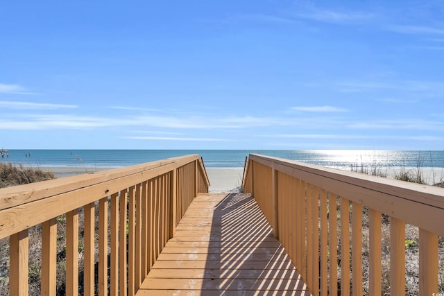 5806 N Ocean Blvd Unit 203, North Myrtle Beach, SC 29582 - surrounding community featuring view of water and beach