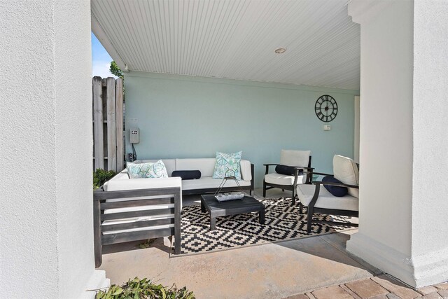 107 Waterway Crossing Ct, Little River, SC 29566 - view of patio featuring an outdoor hangout area