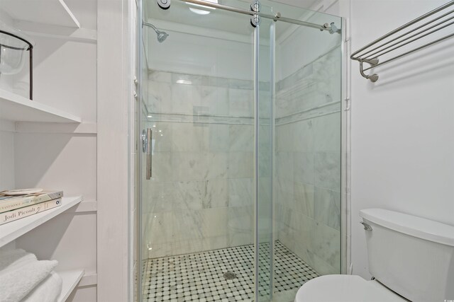 107 Waterway Crossing Ct, Little River, SC 29566 - bathroom featuring toilet and a shower stall