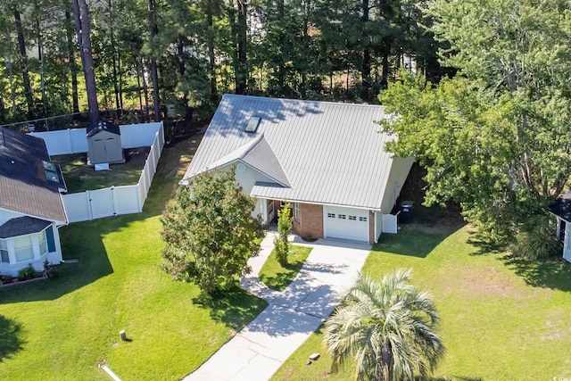9664 Middleton Ct, Murrells Inlet, SC 29576 - view from above of property