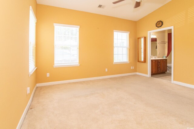 111 Rose Water Loop, Myrtle Beach, SC 29588 - unfurnished bedroom with light carpet and ensuite bath