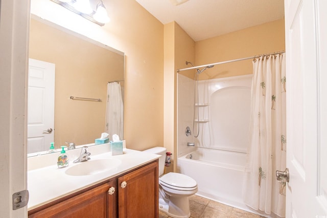 111 Rose Water Loop, Myrtle Beach, SC 29588 - full bath featuring vanity, shower / tub combo with curtain, and tile patterned flooring
