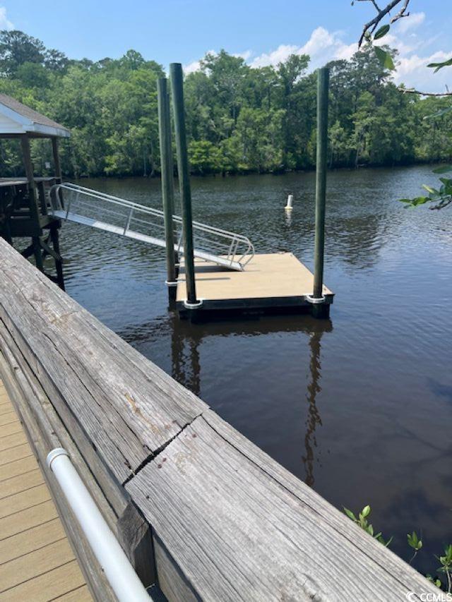 111 Rose Water Loop, Myrtle Beach, SC 29588 - dock with a water view