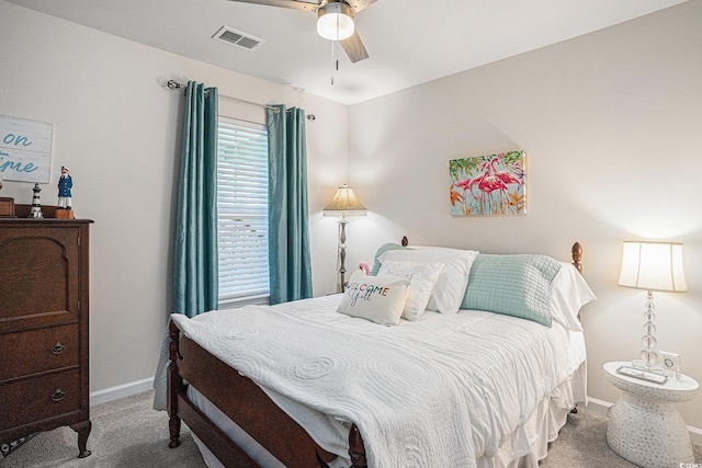 2016 Willow Run Dr Unit B, Little River, SC 29566 - carpeted bedroom with baseboards and a ceiling fan