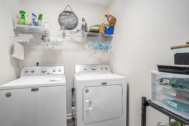 2016 Willow Run Dr Unit B, Little River, SC 29566 - laundry room featuring washing machine and clothes dryer
