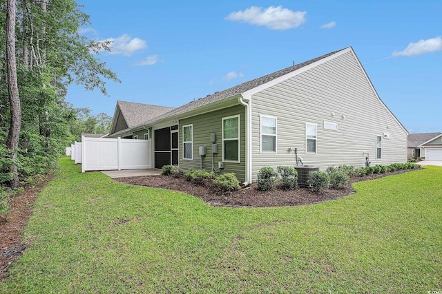 2016 Willow Run Dr Unit B, Little River, SC 29566 - view of property exterior with central AC unit