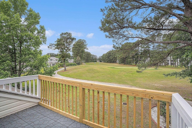 511 Colonial Trace Dr Unit 7-C, Longs, SC 29568 - deck featuring a lawn