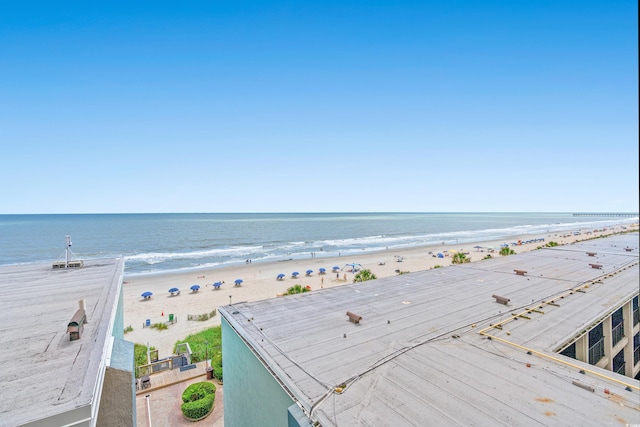 2301 S Ocean Blvd Unit 621, Myrtle Beach, SC 29577 - water view with nearby beach
