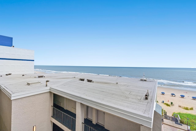 2301 S Ocean Blvd Unit 621, Myrtle Beach, SC 29577 - water view featuring nearby beach