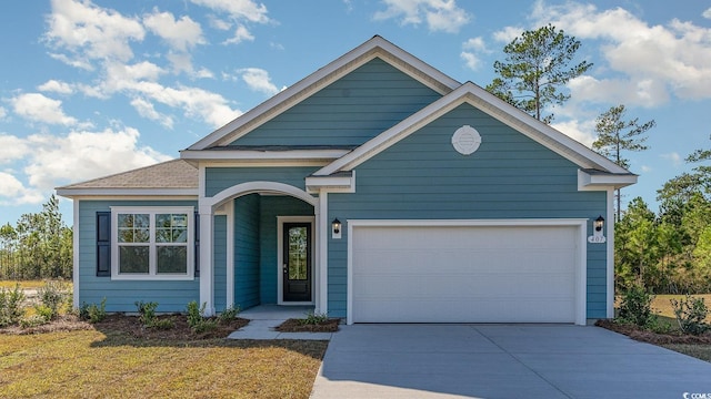 764 Choctaw Dr, Conway, SC 29526 - view of front facade featuring driveway and a garage