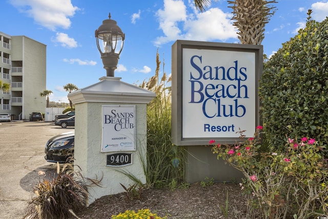 9400 Shore Dr Unit 509, Myrtle Beach, SC 29572 - community sign featuring uncovered parking