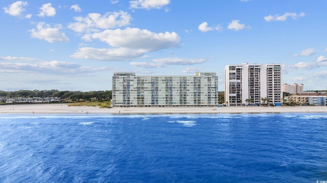 9400 Shore Dr Unit 509, Myrtle Beach, SC 29572 - water view with local beach