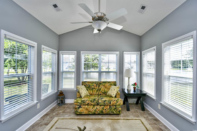 6172 Catalina Dr Unit 515, North Myrtle Beach, SC 29582 - sunroom / solarium featuring healthy amount of natural light and vaulted ceiling