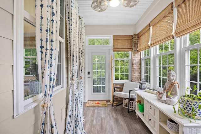 1444 Thames Ct, Myrtle Beach, SC 29577 - sunroom / solarium with wood finished floors