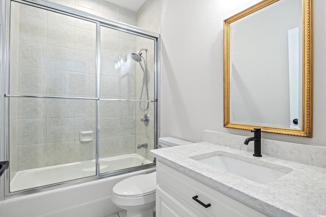 1533 Murrells Landing Rd, Conway, SC 29526 - bathroom with toilet, enclosed tub / shower combo, and vanity