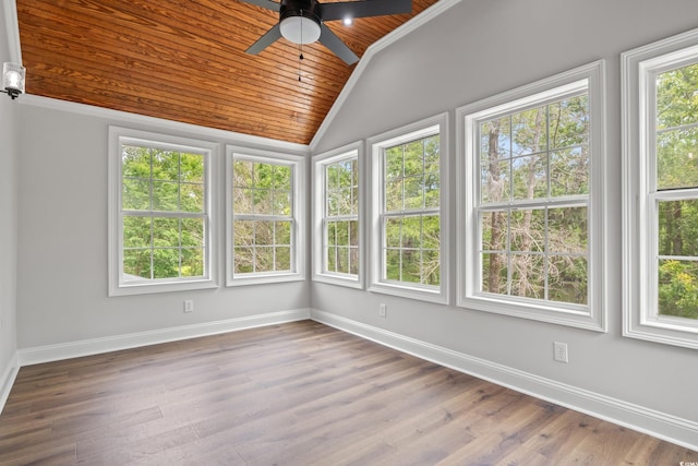 1533 Murrells Landing Rd, Conway, SC 29526 - unfurnished sunroom with vaulted ceiling