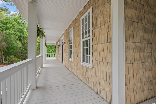 1533 Murrells Landing Rd, Conway, SC 29526 - deck featuring covered porch