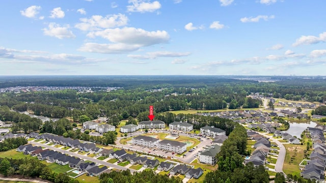 aerial perspective of suburban area
