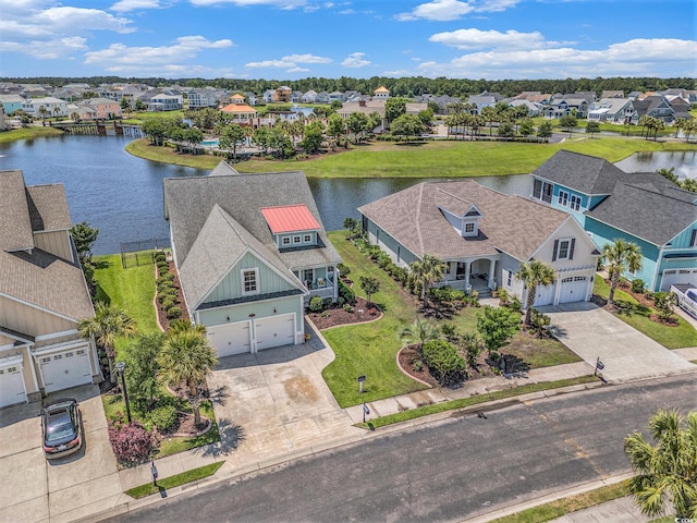 5032 Middleton View Dr, Myrtle Beach, SC 29579 - aerial perspective of suburban area featuring a large body of water