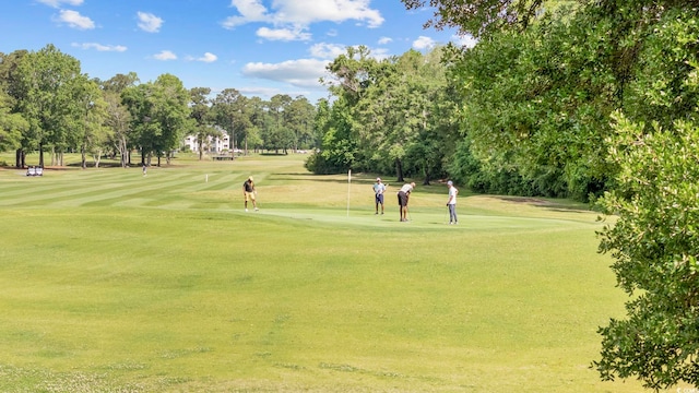633 Waterway Village Blvd Unit 11D, Myrtle Beach, SC 29579 - surrounding community featuring view of scattered trees, golf course view, and a lawn