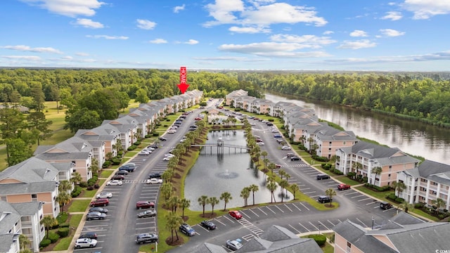 633 Waterway Village Blvd Unit 11D, Myrtle Beach, SC 29579 - aerial view of a heavily wooded area and a large body of water