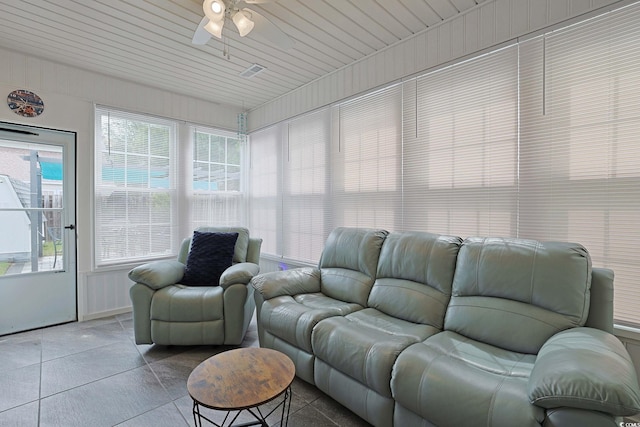 867 Cardinal Pl, North Myrtle Beach, SC 29582 - living room with ceiling fan