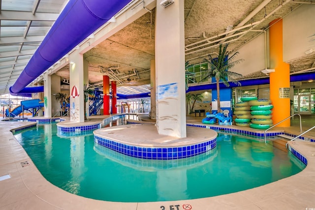 view of indoor pool