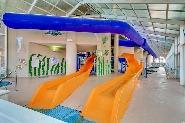 view of play area