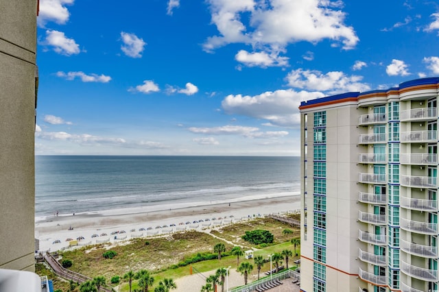 water view with local beach