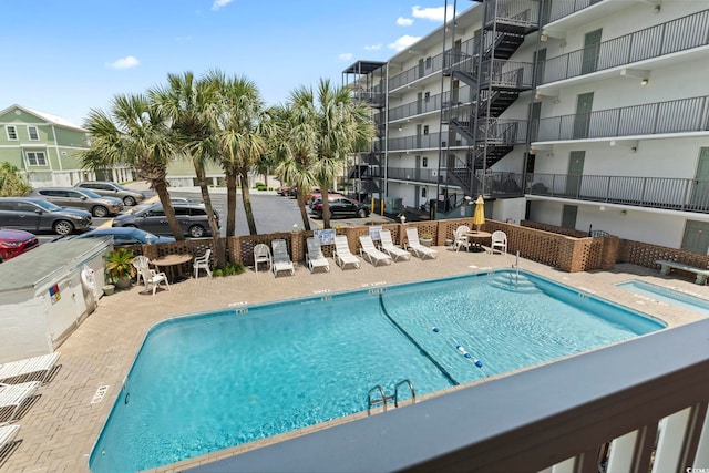 view of community pool