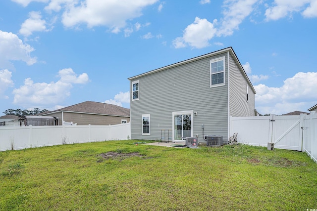2059 Borgata Loop, Longs, SC 29568 - back of property with a gate and cooling unit