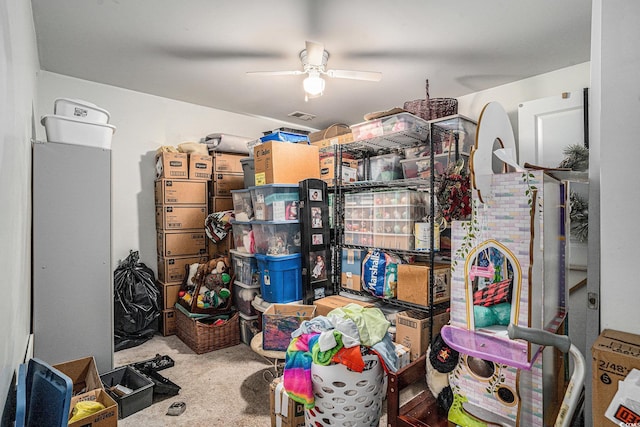 2059 Borgata Loop, Longs, SC 29568 - storage featuring ceiling fan