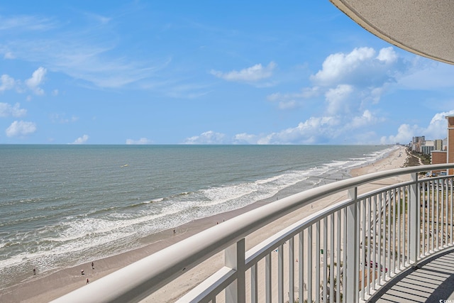201 S Ocean Blvd Unit 1112, Myrtle Beach, SC 29577 - water view with nearby beach