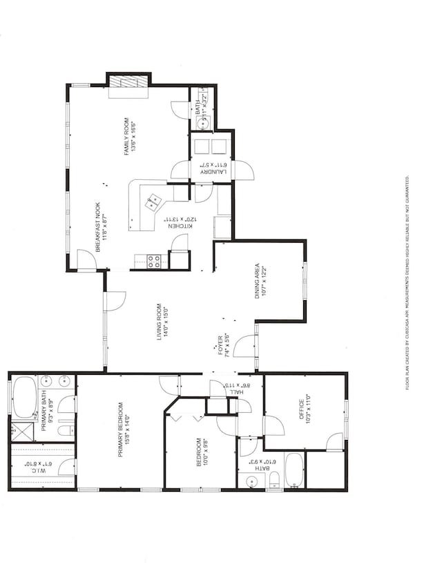 floor plan / room layout