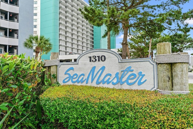 1310 N Waccamaw Dr Unit 204, Garden City Beach, SC 29576 - view of community sign