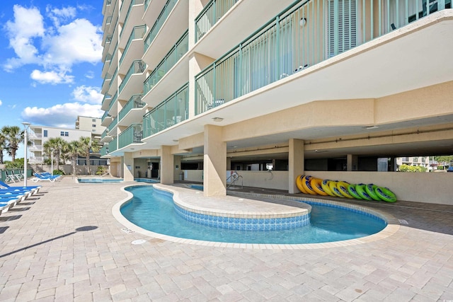 3805 S Ocean Blvd # 503, North Myrtle Beach, SC 29582 - community pool featuring a patio area