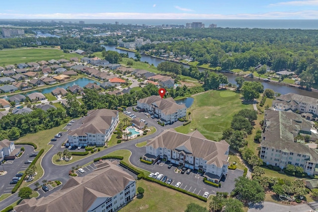 2241 Waterview Dr Unit 537, North Myrtle Beach, SC 29582 - view of property location with a large body of water, nearby suburban area, and a local golf course