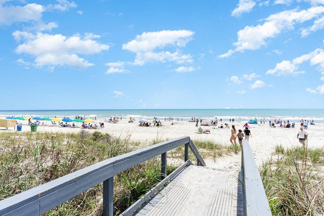 7100 N Ocean Blvd N Unit 1011, Myrtle Beach, SC 29572 - water view with local beach