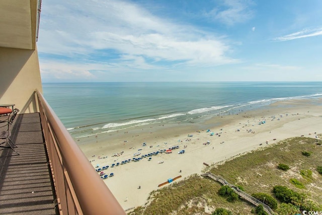 100 N Beach Blvd Unit 1902, North Myrtle Beach, SC 29582 - water view with nearby beach
