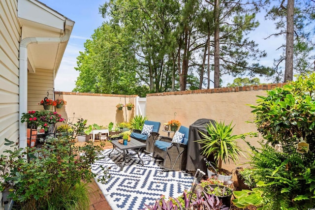 160 Cart Crossing Dr Unit 104, Conway, SC 29526 - fenced backyard featuring a patio area
