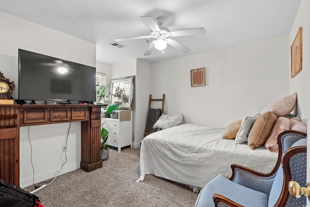 160 Cart Crossing Dr Unit 104, Conway, SC 29526 - bedroom featuring light colored carpet and ceiling fan