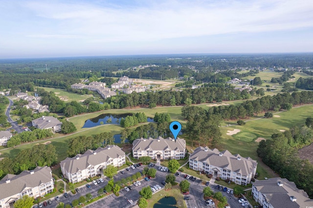 260 Woodlands Way Unit 2, Calabash, NC 28467 - aerial overview of property's location with a large body of water, a golf club, and nearby suburban area