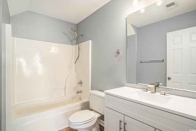 1196 Harvester Cir Unit 1196, Myrtle Beach, SC 29579 - full bathroom featuring toilet, washtub / shower combination, and vanity