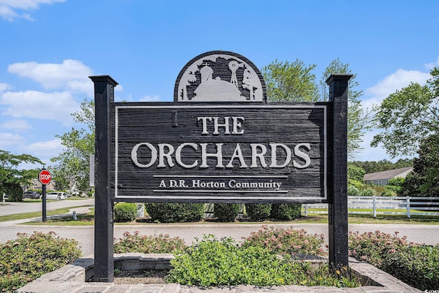 1196 Harvester Cir Unit 1196, Myrtle Beach, SC 29579 - community / neighborhood sign featuring fence