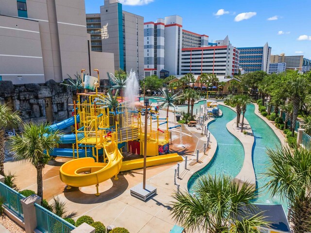 202 74th Ave N Unit 2547/2548, Myrtle Beach, SC 29572 - view of swimming pool featuring a view of city