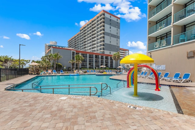 202 74th Ave N Unit 2547/2548, Myrtle Beach, SC 29572 - community pool with fence