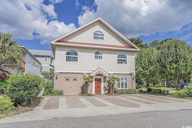 500 23rd Ave S, North Myrtle Beach, SC 29582 - view of front of property featuring an attached garage