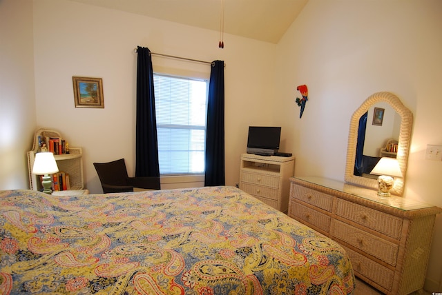 400 Lands End Blvd Unit 5304, Myrtle Beach, SC 29572 - bedroom with vaulted ceiling