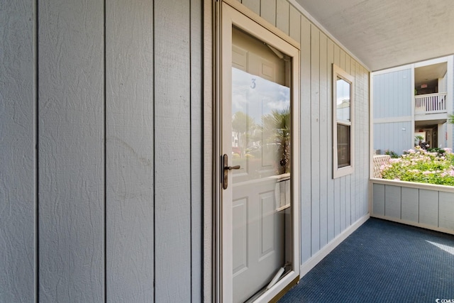 4520 Coquina Harbour Dr Unit F-3, Little River, SC 29566 - doorway to property featuring a balcony