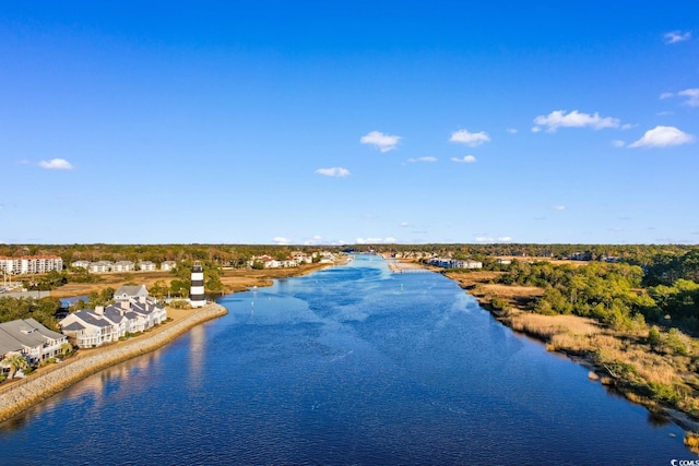 4520 Coquina Harbour Dr Unit F-3, Little River, SC 29566 - bird's eye view of a nearby body of water